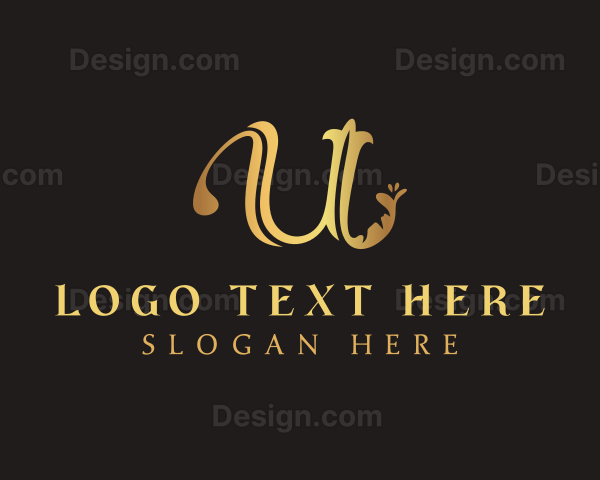 Gold Fashion Tailoring Logo