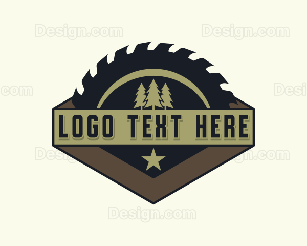 Carpentry Construction Woodwork Logo