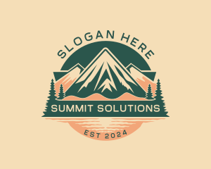 Summit Trekking Adventure logo design