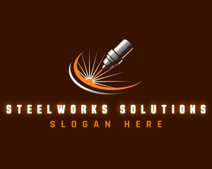 Laser Engraving Mechanic logo design