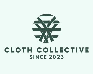Fabric Weave Textile  logo