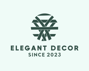 Fabric Weave Textile  logo design