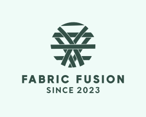 Fabric Weave Textile  logo design