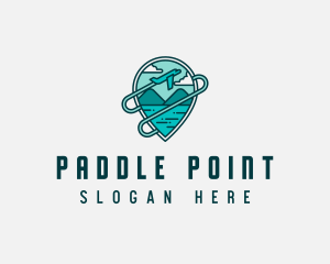 Plane Mountain Travel logo design