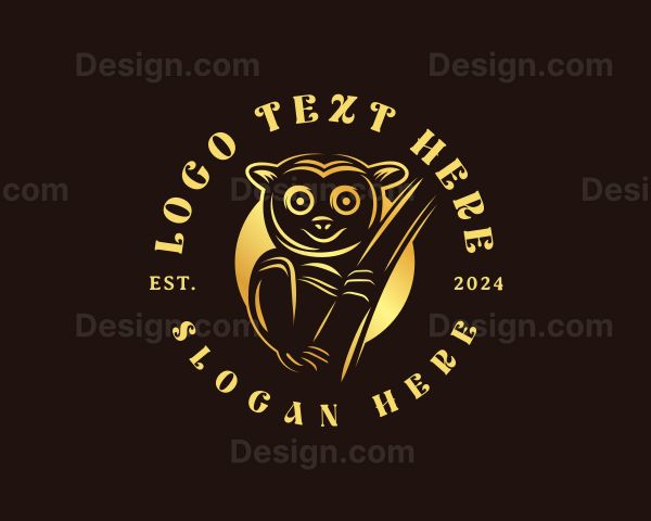 Philippine Tarsier Wildlife Logo