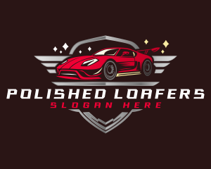 Detailing Car Automotive logo design