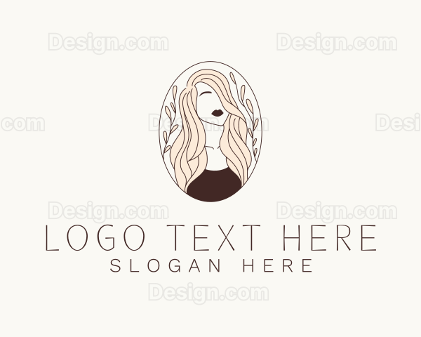 Beautiful Woman Salon Logo