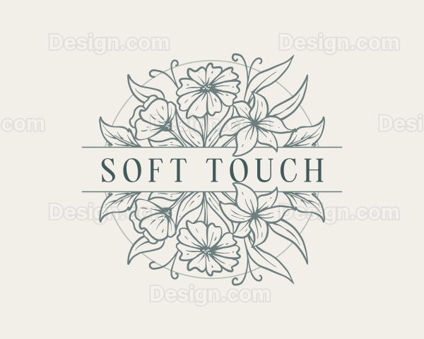 Fresh Floral Garden Logo