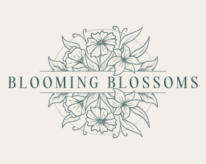 Fresh Floral Garden logo design