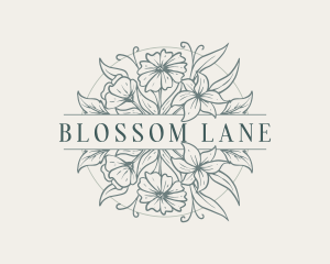 Fresh Floral Garden logo design