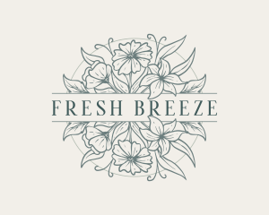 Fresh Floral Garden logo design