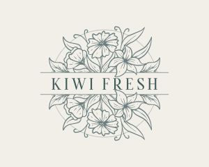 Fresh Floral Garden logo design