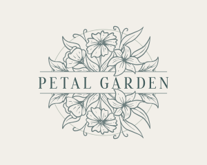 Fresh Floral Garden logo design