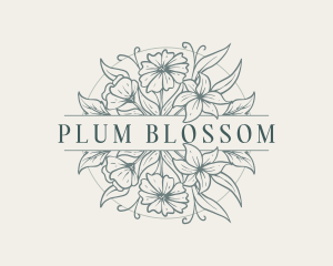 Fresh Floral Garden logo design