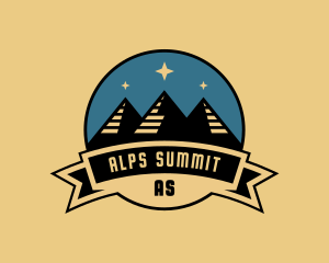 Mountain Summit Hiker logo design