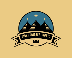 Mountain Summit Hiker logo design