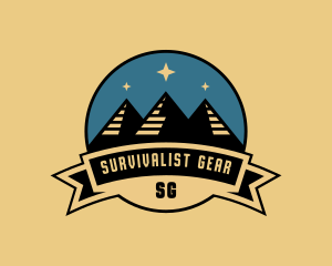 Mountain Summit Hiker logo design