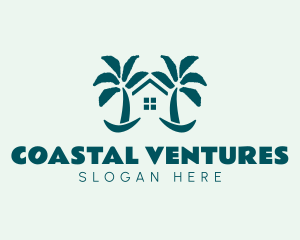 Beach Tree House logo design