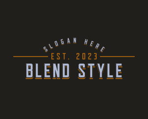 Retro Style Apparel logo design