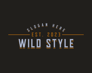 Retro Style Apparel logo design