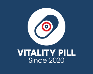 Target Medical Pill logo design