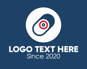 Focus - Target Medical Pill logo design