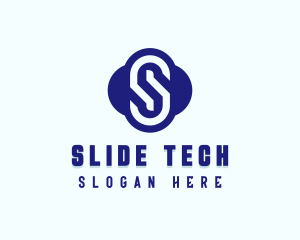 Tech Company Letter S logo design