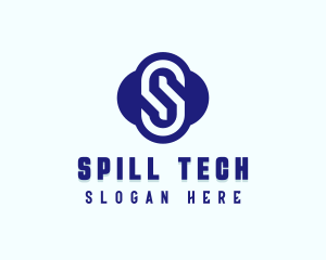 Tech Company Letter S logo design