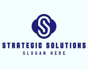 Tech Company Letter S logo design