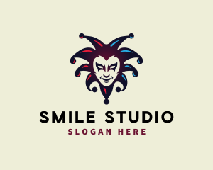 Clown Joker Jester logo