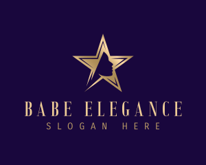 Elegant Star Beauty logo design