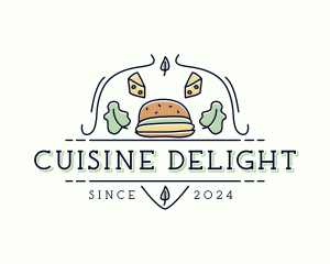 Burger Restaurant Food logo design