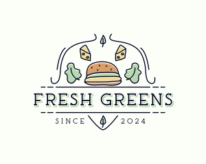 Burger Restaurant Food logo design