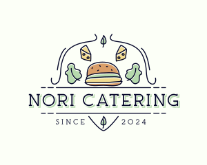 Burger Restaurant Food logo design