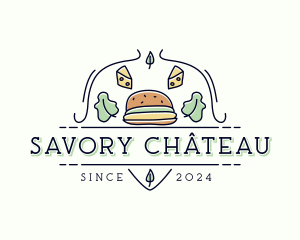 Burger Restaurant Food logo design