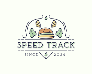 Burger Restaurant Food logo