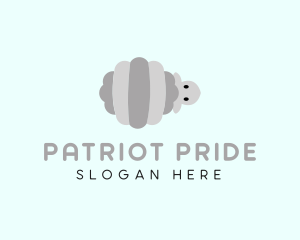 Gray Striped Sheep logo design