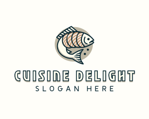 Sashimi Asian Cuisine logo design