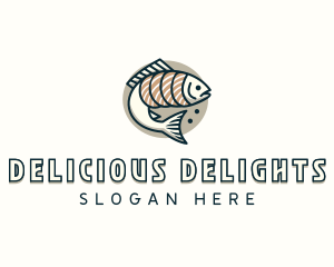 Sashimi Asian Cuisine logo design