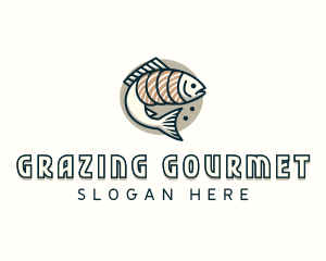 Sashimi Asian Cuisine logo design