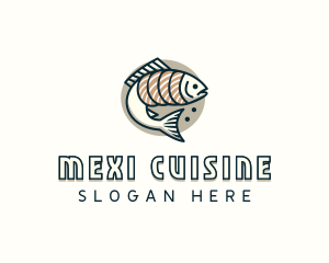 Sashimi Asian Cuisine logo design