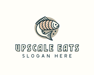 Sashimi Asian Cuisine logo design