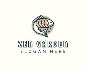 Sashimi Asian Cuisine logo design