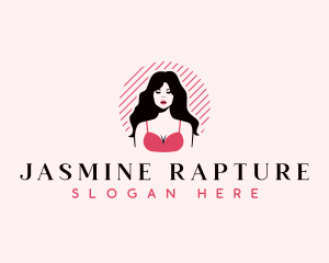 Sexy Pinup Woman Logo