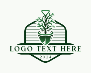 Horticulture Gardening Shovel logo