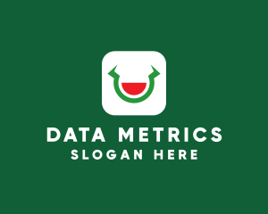 Digital Data Bull App logo design