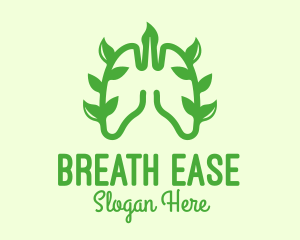 Green Lungs Vine logo design