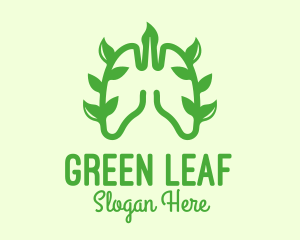 Green Lungs Vine logo design