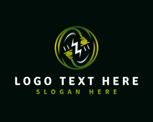 Lightning Bolt Plug Charging logo