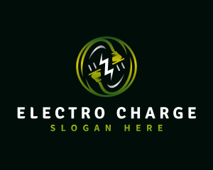 Lightning Bolt Plug Charging logo